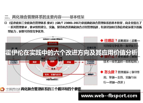 霍伊伦在实践中的六个改进方向及其应用价值分析